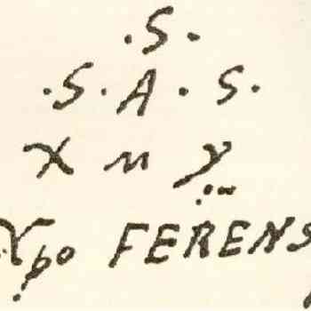 Click para ampliar. Pulsa en el nombre para ver la ficha. Acrostico de una firma de Coln.